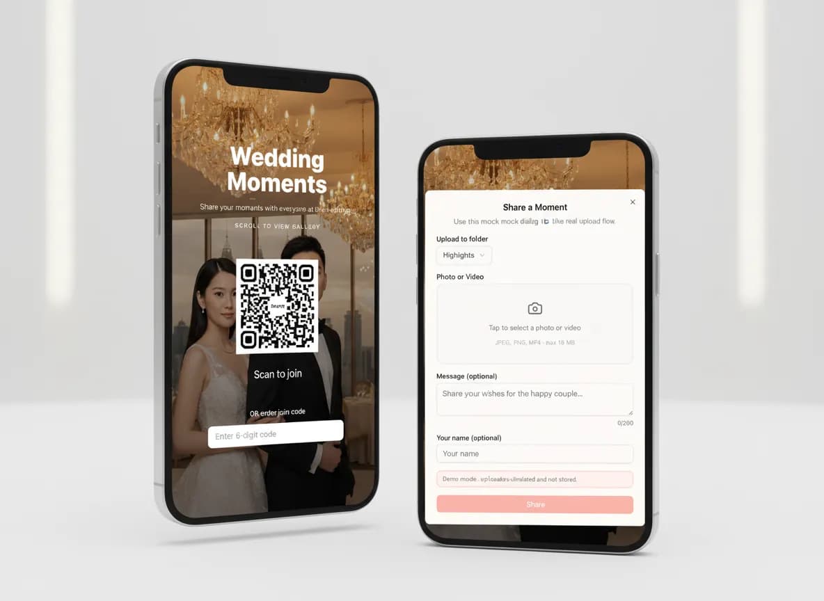 Let guests contribute from their phones